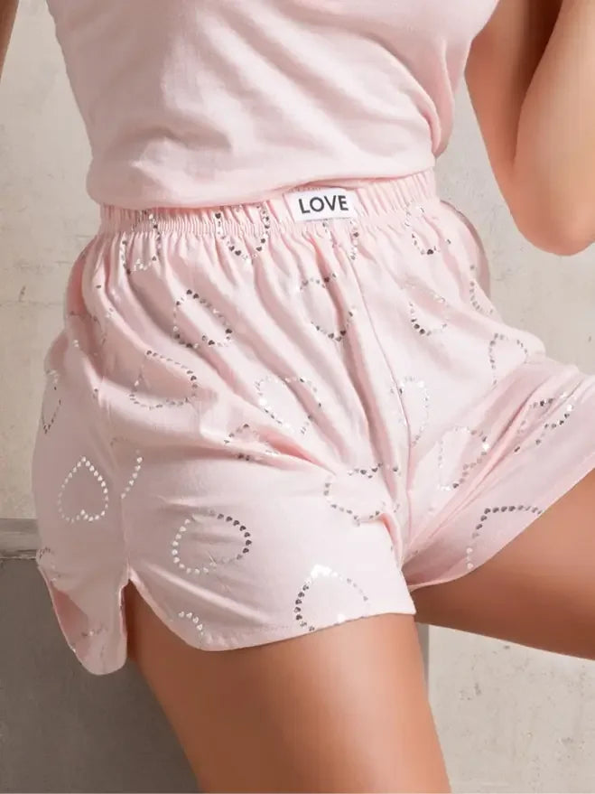 Pijama Corto de jersey de Algodón