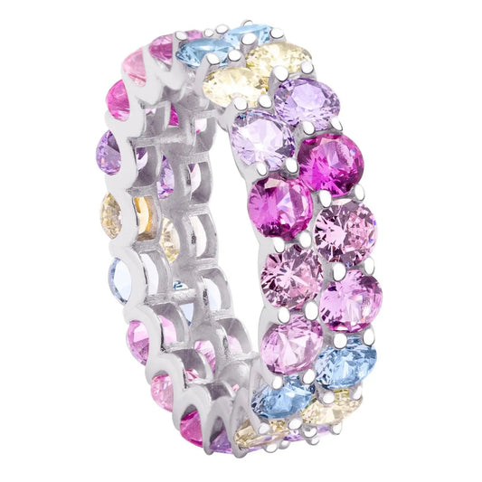 Anillo  Valeria con circonita Blaire