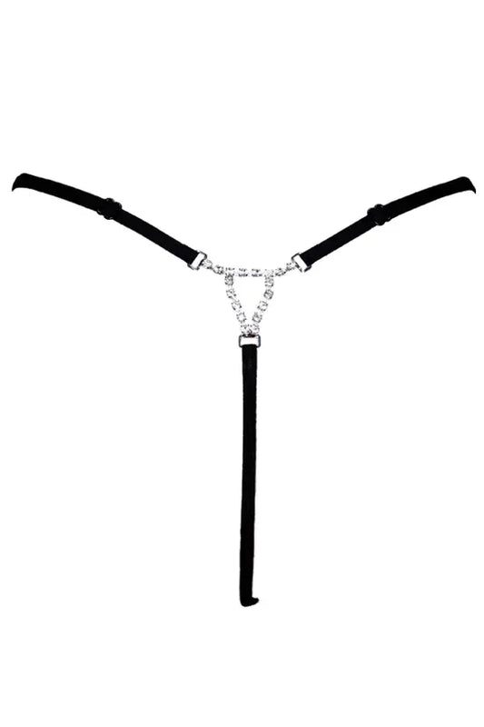 Tanga ajustable con forma de joya Gaia - Mery Lingerie