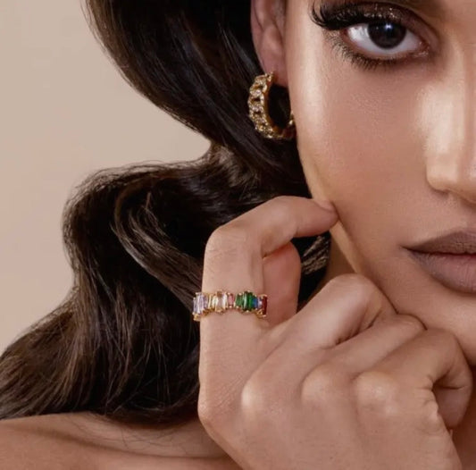 Anillo DELILAH con circonita Mava Maison Paris