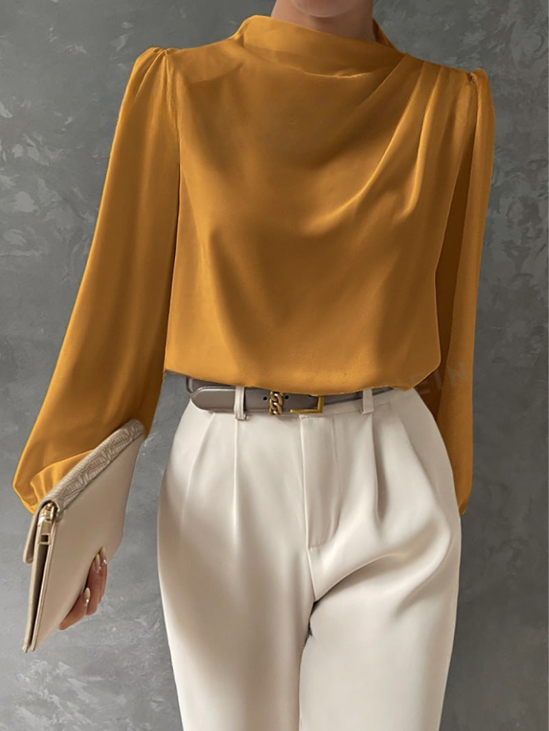 Tiphaine Relaxed Fit Blouse in Off White, view 2